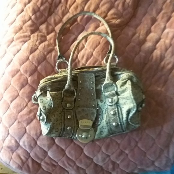 Studded Designer Guess Handbag - Picture 4 of 4
